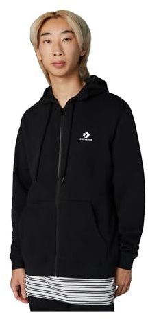 Converse Sweatshirt 10024511.Unisex, SCHWARZ