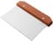 Dough Scraper Wooden Handle Stainless Steel Pastry Chopper Scraper Cake Noodle Pizza Dough Cutter Baking Tool Kitchen Utensil