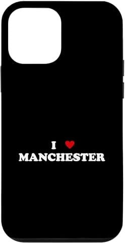 iPhone 12 mini I Heart United Kingdom City - I Love Manchester Case
