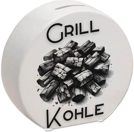 Grillkohle Spardose Perfekt für BBQ-Fans Grillen mit Holzkohle Hitze-Brennstoff-Sparer Ideal für Grill-Partys