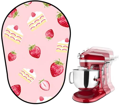 PQPO Mixer Sliding Mat Compatible with Kitchen aid 6/7/8 Quart Bowl-Lift Stand Mixer, KN256WW Kitchen Attachment Sliding Mat