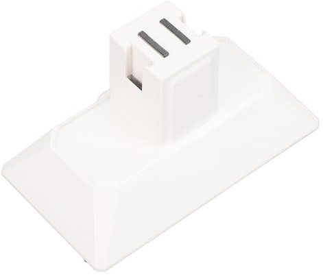 Caricabatterie per Controller di Ricarica Rapida, Carica 2 Controller Smart Dock Stand per Switch con Supporto (WHITE)