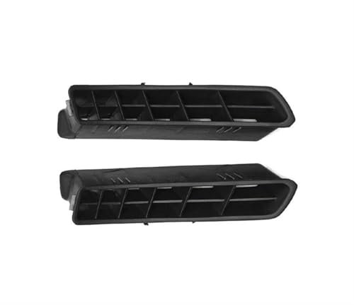 JTYQWD Sortie Climatisation pour VW pour Golf 6 pour GTI MK6 2009-2014 1 Paire Sorties d'air Montant A pour Fenêtre Avant Ventilation Climatisation Grille Sortie Tableau Bord(Noir)