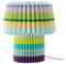REMEMBER Papierleuchte Anna Stripes - Leuchte mit Faltschirm - 31 cm, ø 30 cm