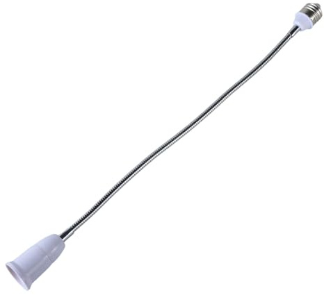 TERNCOEW Rallonge de douille d'ampoule E27 vers E27 avec adaptateur de lumière réglable pour améliorer l'éclairage