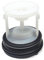 1 Uds. Piezas de lavadora de tambor. Compatible para Haier. XQG70-HB1486 Filtro de bomba de drenaje Tapón del puerto de aguas residuales