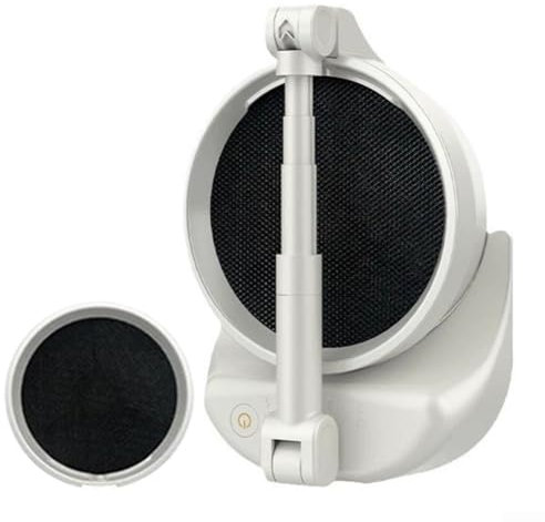 Yuanpgky Hotte de cuisine sans fil – Extracteur d'air compact pour petits espaces, camping-cars, système de filtration puissant, capacité de batterie de 4000 mAh