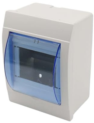 Coffret Electrique,Tableau Electrique Boîte de Protection de Distribution d'énergie étanche en plastique ABS, boîte de disjoncteur, boîte de jonction électronique for coupure de Circuit 9 à 12 voies(F