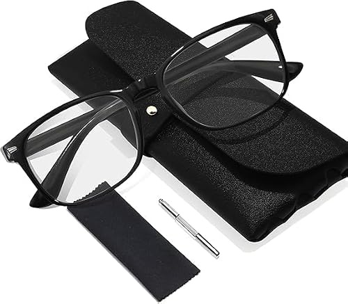 BIRDDIE Blue Light Glasses for Woman Men UV400 Computer Blue Light Glasses | Screen Fatigue & UV400 Protection - Computer Screens & Gaming & ReadingGlasses for Blue Light Blocking