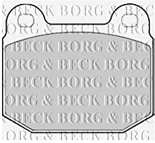 Borg & Beck BBP2193 Front Brake Pads To Fit Mitsubishi Canter 2 8D 96-05