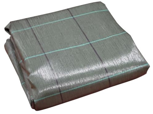 BENIMELI Malla Suelo Camping 3x5 M - Lona Suelo Camping - Malla de Ocultación Jardín - Protector con Ojetes - Resistente a la Intemperie - Densidad 130gr/m² - Color Verde