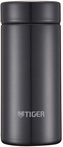 Tiger Water Bottle 200ml Sahara mug Stainless Bottle Lightweight Powder Black MMP-J020KP