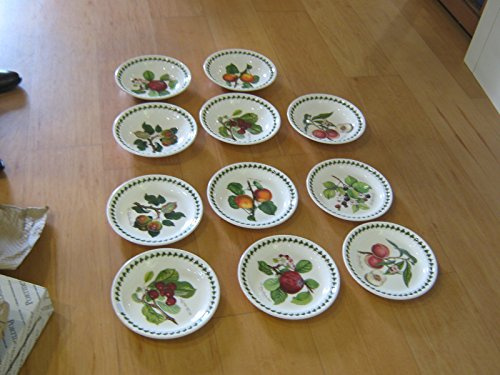 Portmeirion Pomona Set 12 Pezzi : 6 Piatti Piani cm 27-6 Fondi cm 22