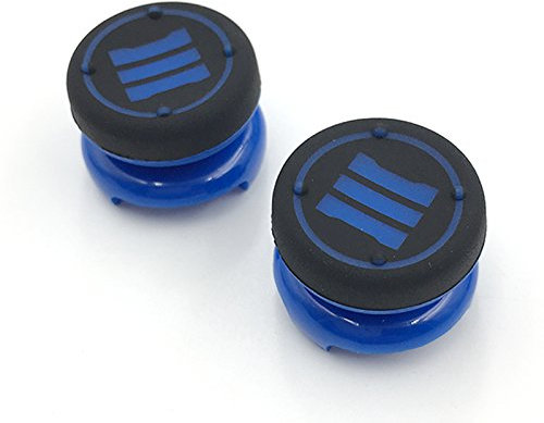 2 x Analog Thumbsticks Cap Thumb Stick Grips Joystick Cap High Extender Cover for Playstation 4 for PS4 Xbox 360 PS3 Controller (Dark Blue)