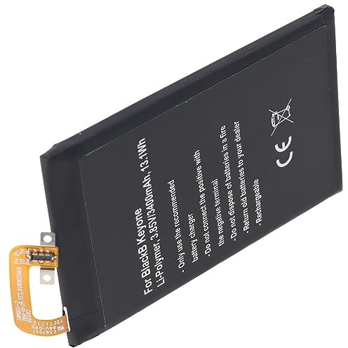 Akku kompatibel mit BlackBerry Keyone, Li-Polymer, 3,85V, 3400mAh, 13,1Wh, Built-in, ohne Werkzeug