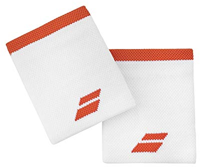 Babolat Logo Jumbo Armband In Weiss Und Rot
