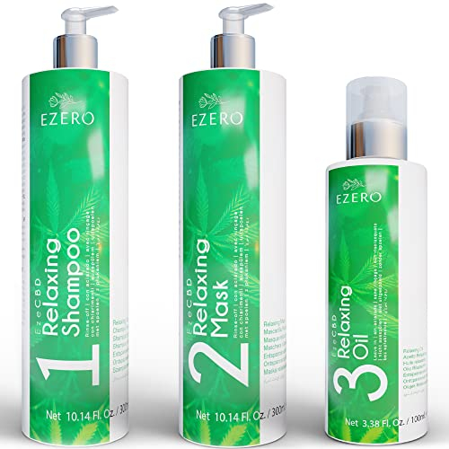 Ezero Haarkur Trockene Haare Mit Pflanzlichen Ölen Und Wirkstoffen - Shampoo Trockenes Haar, Haarmaske Für Sehr Trockenes Haar Und Haaröl Trockenes Haar - Haarpflege Für Trockenes Haar - Vegan