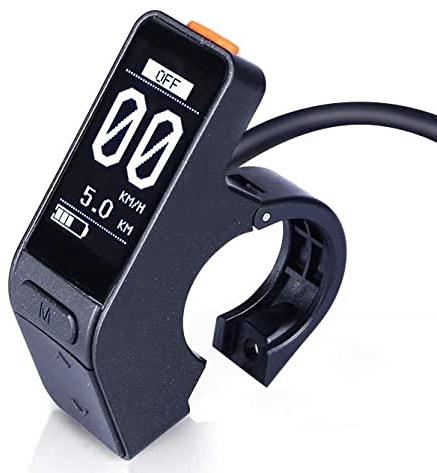 Enerpower Display SW102 6-Pins System nur für Tongsheng TSDZ2 IP65, Klein, 150 cm Kabellänge