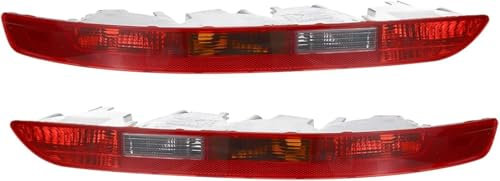 CarWorld Rücklicht Für Au-di Q5 2.0T 2009 2010 2012 2013 2014 2015 2016 2017, Linke rechte hintere Stoßstangen-Rücklichtlampe ohne Kabel 8R0945096