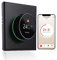 Decdeal Termostato Inteligente WiFi Regulador de Temperatura Control Botón Programable Semanal/APP Móvil/Control de Voz Compatible con Alexa/Google Home, para Caldera de Agua/Gas 5A