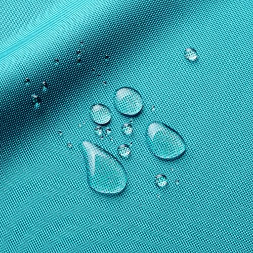 Patchhome Oxford Polyester Öko-Tex Gewebe, Wasserdicht, Polyesterstoff, Meterware mit 160cm Breite reißfest und pflegeleicht (Aqua)