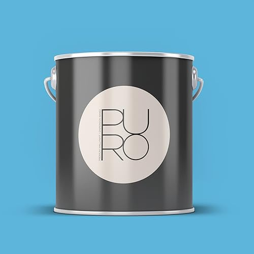 livingwalls PURO C3002 - Pintura de pared con muy alta opacidad - Pintura interior mate de alta calidad en azul - 5 l