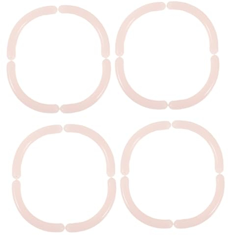 WOONEKY 16 Stücke Silikon Wimpernzange Nachfüllpads Sicher für Mascara Kleber Verschmierte Wimpern