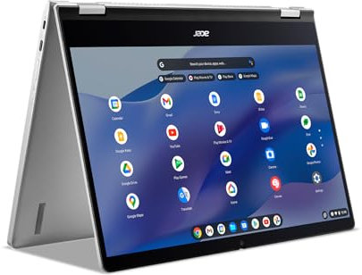 Acer Chromebook Spin 514 CP514-3HH-R6VK Laptop | AMD Ryzen 5 5625C | 14 pollici FHD IPS Touch Display | 8GB LPDDR4X | 128GB eMMC | Wi-Fi 6 | Webcam FHD | Porta HDMI | Tastiera retroilluminata | Chrome