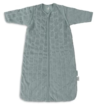 Jollein Schlafsack Baby - Miffy Jacquard, Sea Green - 90 cm - Baumwolle, Polyester - 2.5 bis 3.5 TOG - Abnehmbare Ärmel - Oeko-TEX Zertifiziert - Baby Schlafsack