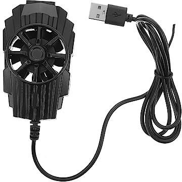 Hoement Smartphone-kühlerlüfter Kühler Für Handy Turbinen-kühlventilator Schnelle Handykühlung Gaming Und Filmbenutzung Hochwertiges Spritzgussmaterial