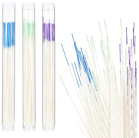 YUXIANLB 180Pcs Disposable Earrings Hole Cleaner, Ear Hole Floss Piercing Hole Cleaner, Line Ear Piercing Care Cleaning Tool Odor Removal Ear Care Kit for Women Men (Purple/Green/Blue)