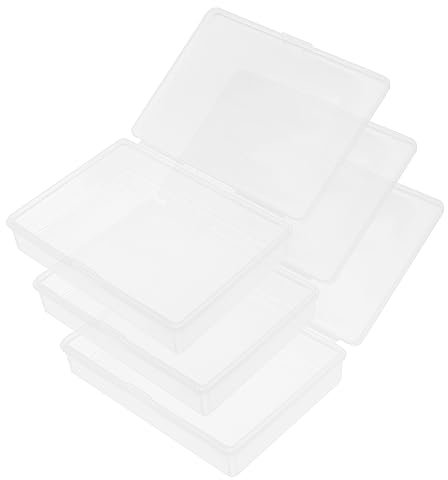UPKOCH Karten-Organizer Pokerboxen Deckel Spielkartenhüllen Aus Kunststoff für Pokerkarten