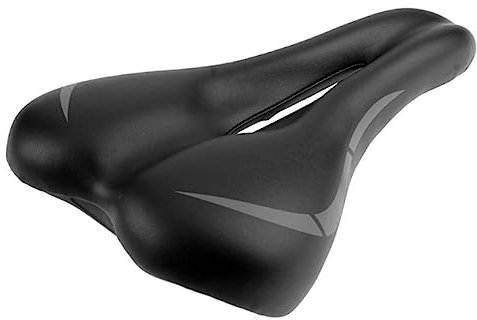 FOYTOKI Bequemer Fahrradsattel für Fahrräder atmungsaktives Sitzpolster Dickes Kissen für Mountainbikes Rennräder Rennräder