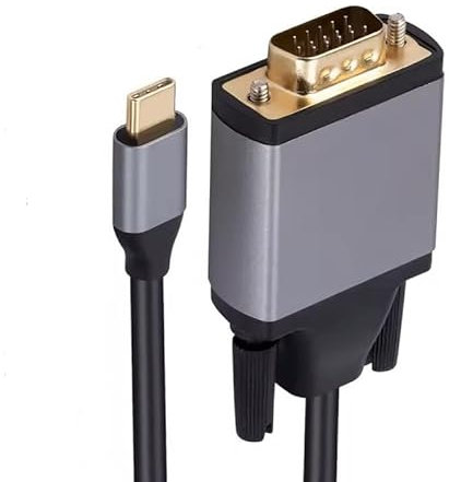 PH26 Cavo USB Type-C a VGA Full HD 1080p compatibile con Samsung W25 Flip