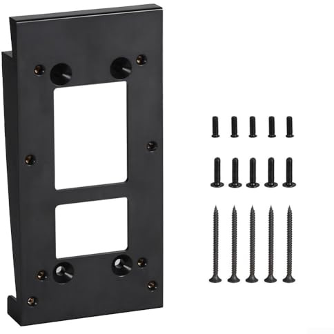 Angle Adjustable Siding Doorbell Mount for Ring Compatible with Various Video Doorbell Models