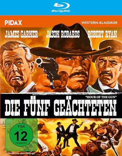 Die fünf Geächteten (Hour of the Gun) / Spannender Western mit James Garner von Regisseur John Sturges („Die glorreichen Sieben“) (Pidax Western-Klassiker)