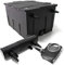 Wiltec Komplettset: CBF-550 Teichfilter bis 60000 L Teichfilteranlage als Durchlauffilter, NEO10000 SuperECO Teichpumpe 10000l/h 80W, CUV-218 Teichklärer UVC Klärer mit 18W