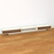 Eichenfrau Kommode/Lowboard 300x28x42 cm (BxHxT) form560-2 Multiplex Birke Naturweiß und Nussbaum massiv