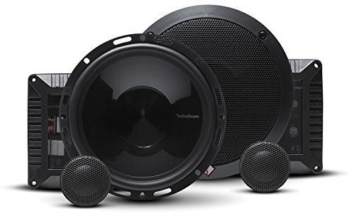 Rockford Fosgate T1650-S 2-Wege Euro Fit Komponenten-System Schwarz XLR 1.6E+2 Watt 2-Kanal 6.5 16 x 9 x 6 8.82 lbs