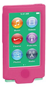 Silikon-Schutzhülle für iPod Nano 7. Generation, Ersatzteil von komplett Grantwood Technology Tuneband Paket,, Silikon Haut nur, rose