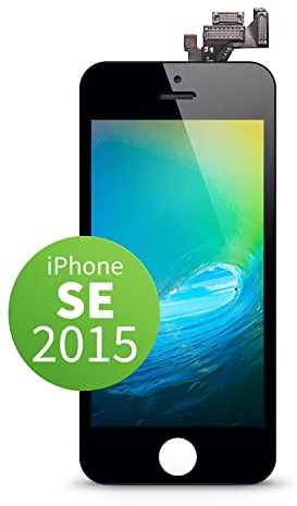 GIGA Fixxoo iPhone SE Display in A+ Qualität | Austausch-Display iPhone SE mit voller Farbechtheit und Perfekter Passform | iPhone Screen in überragender Qualität | iPhone Display Retina LCD
