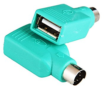 PS2 to USB Female To PS/2 Male Converter Changer Adapter For Keyboard Mouse 2pcs by Oxusbor(NOTICE:CAN'T MATCH ALL MOTHERBOARD)
