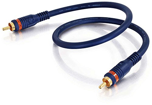 Cables To Go Velocity - Cable Para Audio Digital (Coaxial) - Rca (M) - Rca (M) - 50 Cm - Coaxial Con Triple Apantallamiento