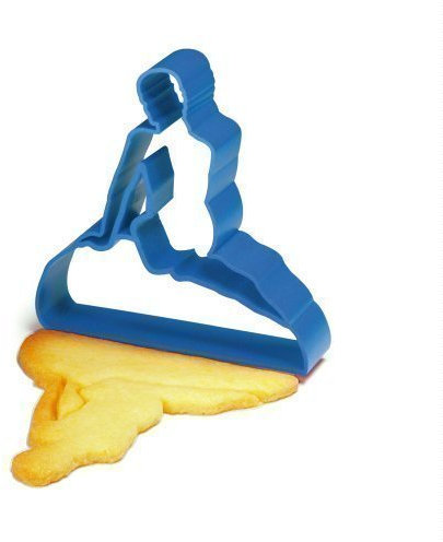 Meerjungfrau Kopenhagen Souvenir & Ausstechform in himmelblau