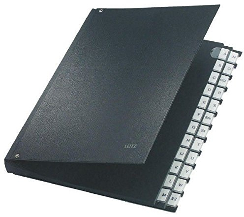Pultordner A-Z schwarz LEITZ 59240095 24Fächer PPL
