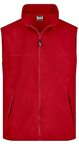 James & Nicholson Fleece Weste - Praktische Weste aus Anti-Pilling-Fleece für Damen und Herren