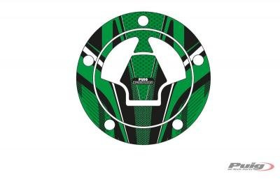 Puig 6312R Tank Cap Protectors model specific design, Red