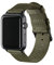 Archer Watch Straps - Premium Nylon Straps for Apple Watch (Olive, Black, 44/45/46/49mm)