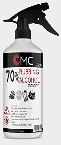RUBBING Alcohol IPA 70% Isopropanol Alcohol 500ml Spray L