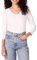Amazon Essentials Women's Regular-Fit 3/4 Sleeve V-Neck T-Shirt (Available in Plus Size), White, S